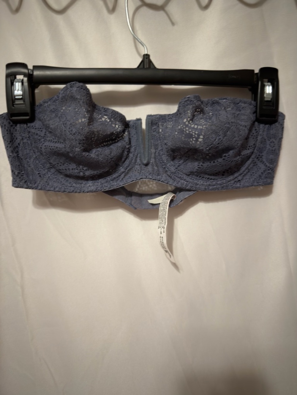 Free People Intimately Deep Plunge Strapless Lace Bra size 34B